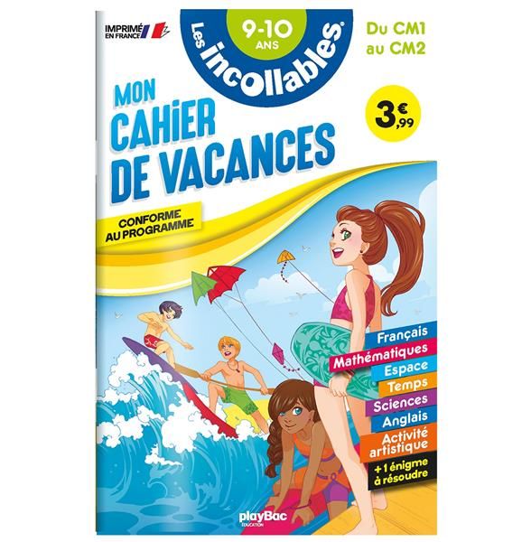 Emprunter Mon cahier de vacances Les incollables du CM1 au CM2 9-10 ans. Edition 2023 livre