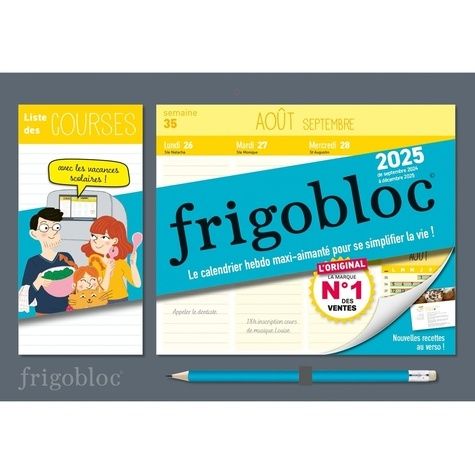 Emprunter Frigobloc - Le calendrier hebdo maxi-aimanté pour se simplifier la vie ! Edition 2024-2025 livre