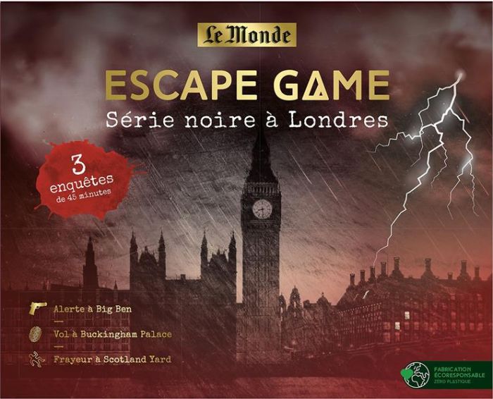 Emprunter ESCAPE GAME - SERIE NOIRE A LONDRES livre