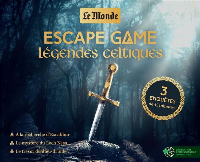 Emprunter Escape game Légendes celtiques. Avec 3 enquêtes de 45 minutes livre