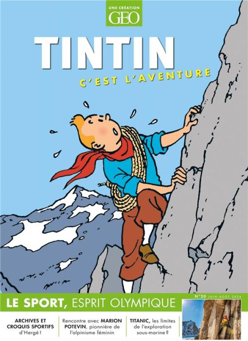 Emprunter Tintin, c'est l'aventure Tome 20, juin-août 2024 : Le sport, esprit olympique livre