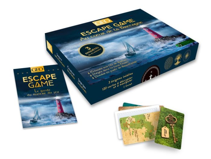 Emprunter ESCAPE GAME GEO - AU COEUR DE LA BRETAGNE - NOUVELLE EDITION livre