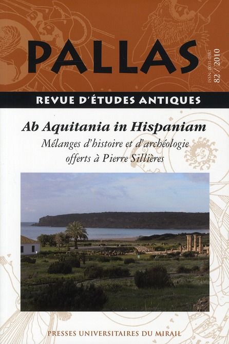 Emprunter Pallas N° 82/2010 : De aquitania in hispaniam livre