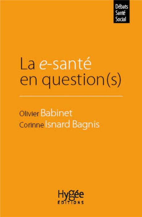 Emprunter La e-santé en question(s) livre