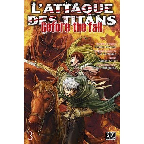 Emprunter L'attaque des titans - Before the fall Tome 3 livre