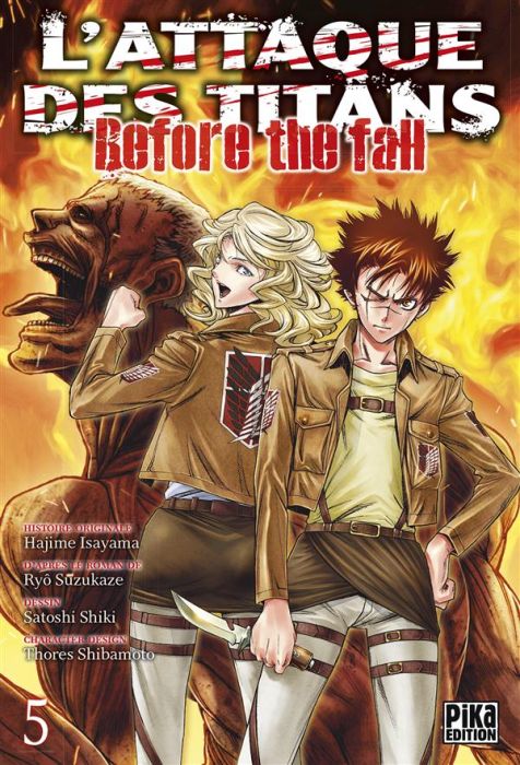 Emprunter L'attaque des titans - Before the fall Tome 5 livre