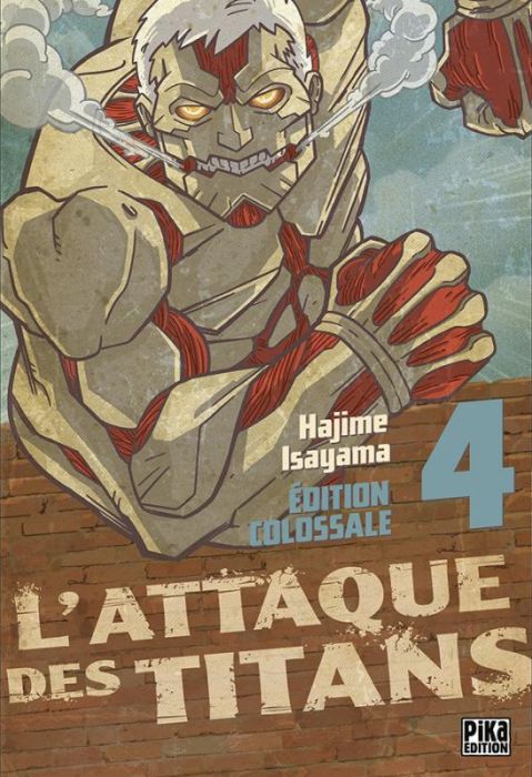 Emprunter L'attaque des titans - Edition colossale Tome 4 livre