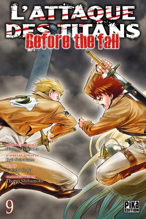 Emprunter L'attaque des titans - Before the fall Tome 9 livre