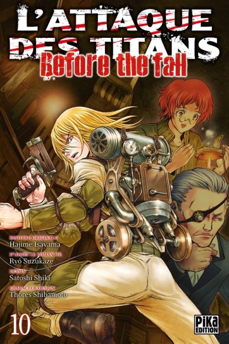 Emprunter L'attaque des titans - Before the fall Tome 10 livre