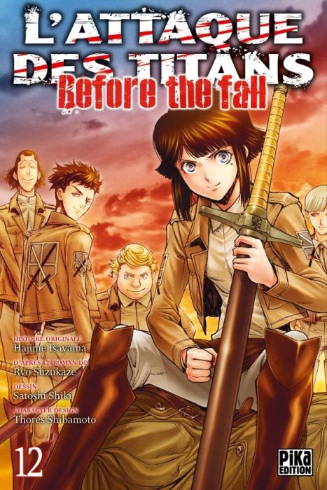 Emprunter L'attaque des titans - Before the fall Tome 12 livre