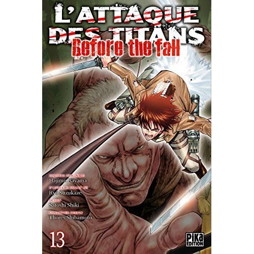 Emprunter L'attaque des titans - Before the fall Tome 13 livre