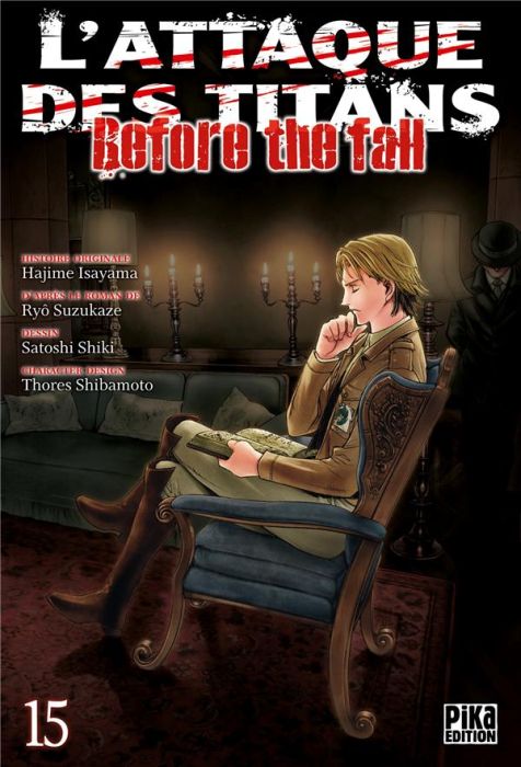 Emprunter L'attaque des titans - Before the fall Tome 15 livre