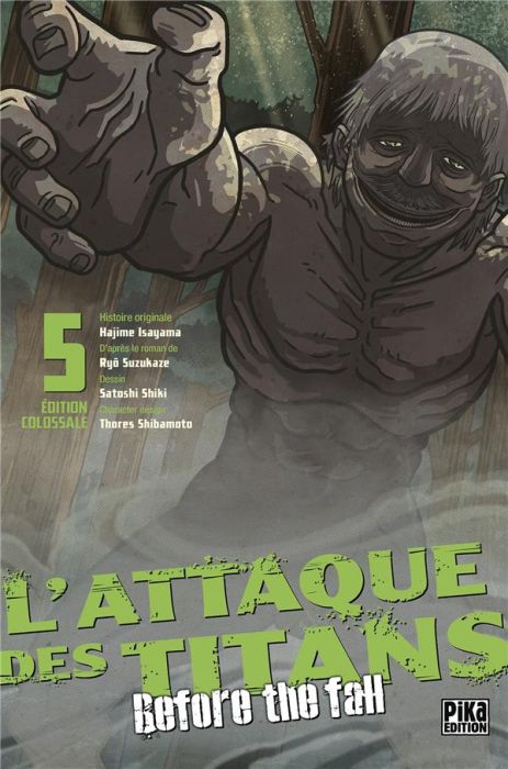 Emprunter L'attaque des titans - Before the fall - Edition colossale Tome 5 livre