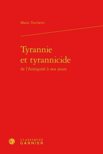 Emprunter TYRANNIE TYRANNICIDE L ANTIQUITE NOS JOURS livre