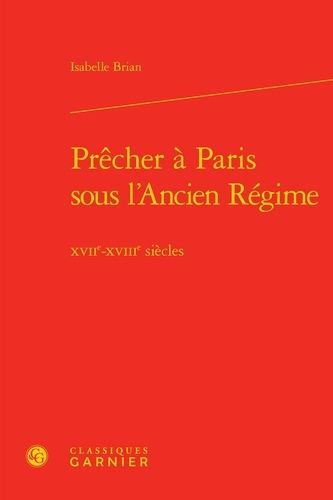 Emprunter PRECHER PARIS SOUS L ANCIEN REGIME - XVIIE-XVIIIE SIECLES livre