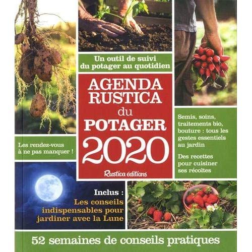 Emprunter Agenda Rustica du potager. Edition 2020 livre