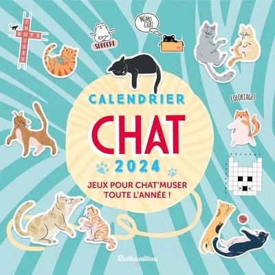 Emprunter Calendrier Chats. Jeux pour chat'muser toute l'année ! Edition 2024 livre