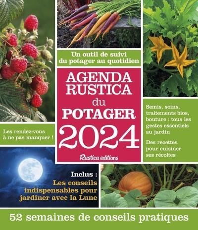 Emprunter Agenda Rustica du potager. Edition 2024 livre