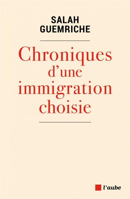 Emprunter CHRONIQUES D'UNE IMMIGRATION CHOISIE livre