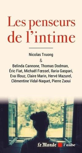 Emprunter Les penseurs de l'intime livre