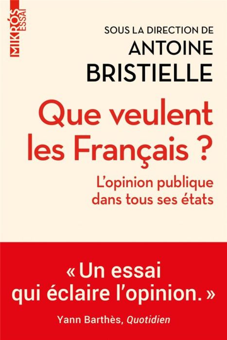 Emprunter Que veulent les Français ? L'opinion publique dans tous ses états livre