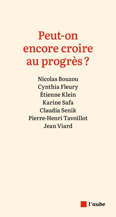 Emprunter Peut-on encore croire au progrès ? livre