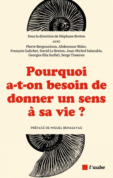 Emprunter Pourquoi a-t-on besoin de donner un sens à sa vie ? livre