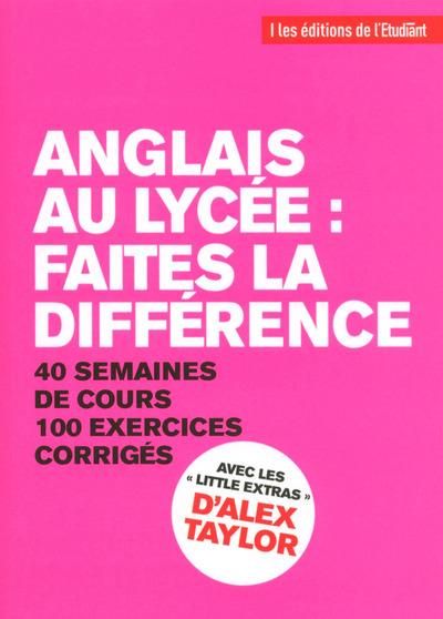 Emprunter Anglais au lycée : faites la différence livre