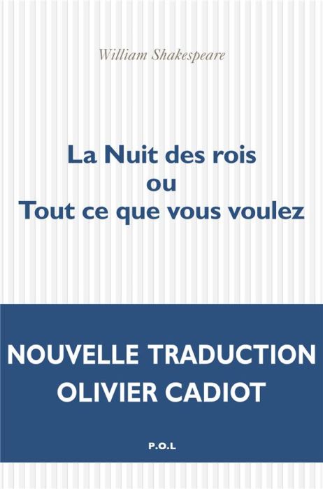 Emprunter LA NUIT DES ROIS OU TOUT CE QUE VOUS VOULEZ livre