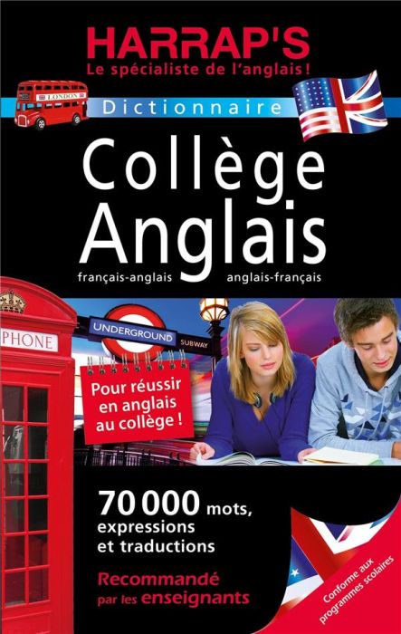 Emprunter Dictionnaire Harrap's Collège Anglais. Français-anglais / anglais-français livre