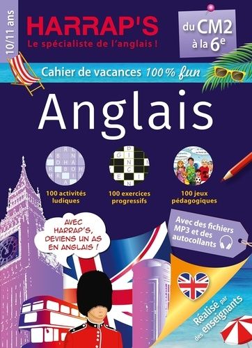 Emprunter Cahier de vacances Anglais du CM2 à la 6e. 100% jeux livre