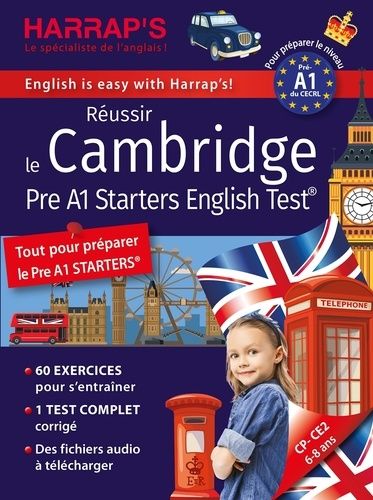 Emprunter Réussir le Cambridge Pre A1 Starters English Test. CP-CE2, Edition 2024 livre