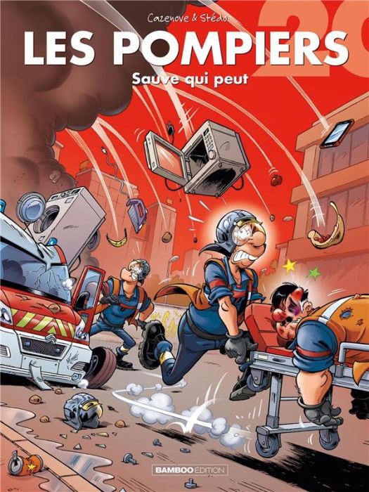 Emprunter Les Pompiers Tome 20 : Sauve qui peut. Avec un dossier bonus en partenariat avec les sapeurs-pompier livre