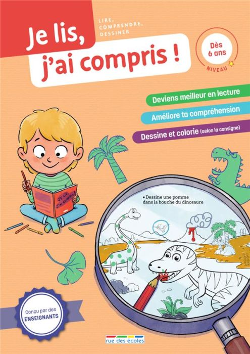 Emprunter Je lis, j’ai compris ! Niveau 1. Lire, comprendre, dessiner livre