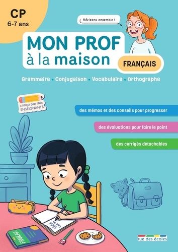 Emprunter Mon prof à la maison Français CP livre