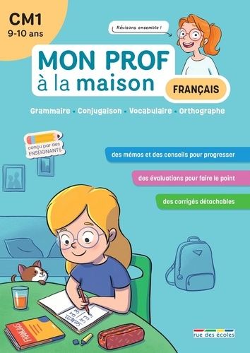 Emprunter Mon prof à la maison Français CM1 livre