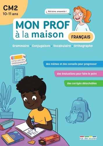 Emprunter Mon prof à la maison Français CM2 livre