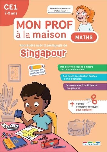 Emprunter Mon prof à la maison maths Singapour CE1 livre