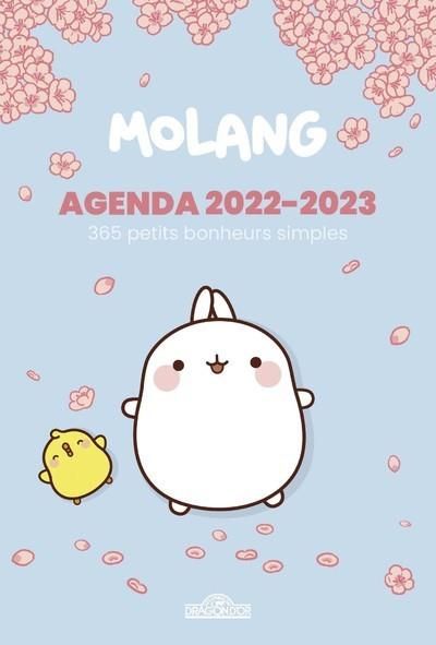 Emprunter Agenda Molang. 365 petits bonheurs simples, Edition 2022-2023 livre