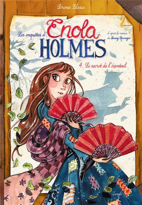 Emprunter Les enquêtes d'Enola Holmes Tome 4 : Le secret de l'éventail livre