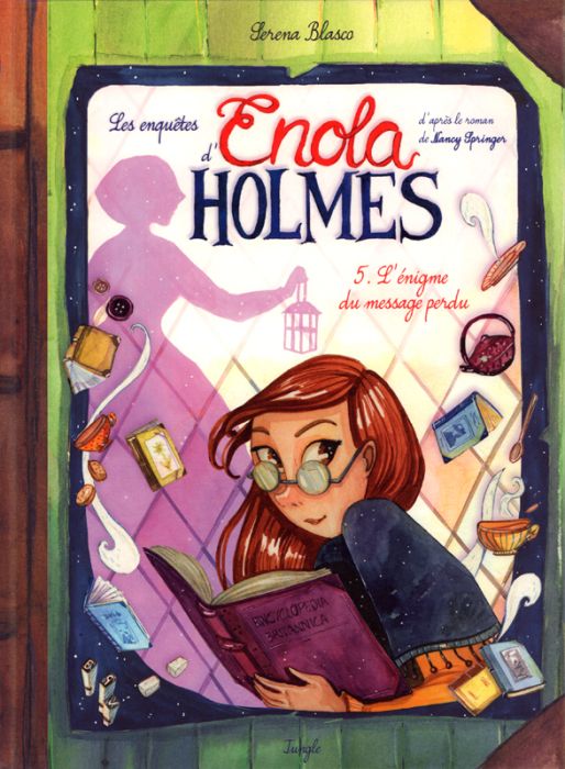 Emprunter Les enquêtes d'Enola Holmes Tome 5 : L'énigme du message perdu livre