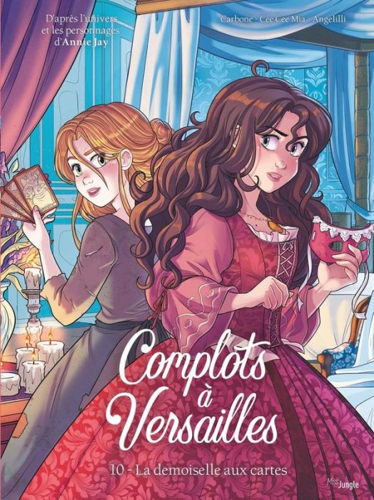 Emprunter Complots à Versailles Tome 10 : La demoiselle aux cartes livre