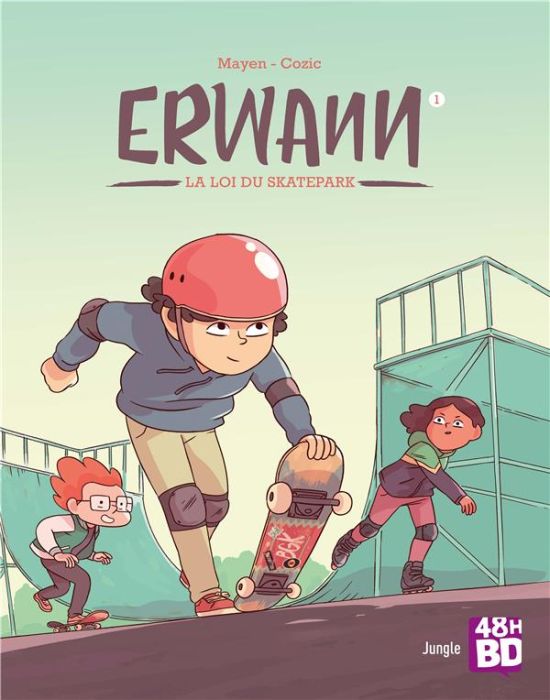 Emprunter Erwann Tome 1 : La loi du skatepark - 48h BD 2024 livre