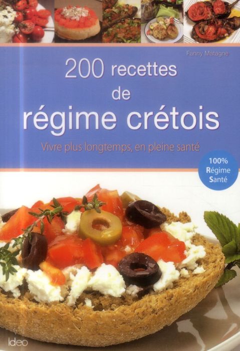 Emprunter 200 recettes de régime crétois livre