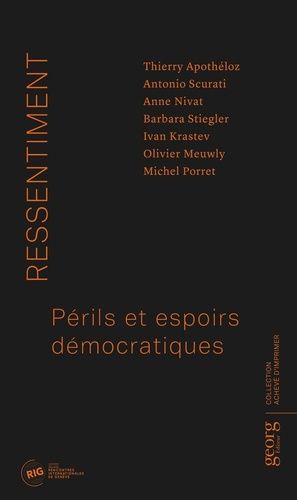 Emprunter Ressentiment livre