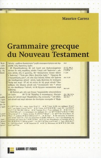 Emprunter Grammaire grecque du Nouveau Testament. Avec exercices et plan de travail, 6e édition livre