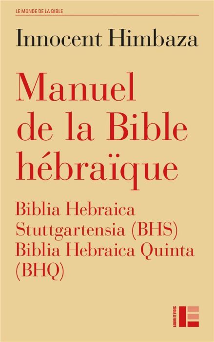 Emprunter Manuel de la Bible hébraïque. Biblia Hebraica Stuttgartensia (BHS) et Biblia Hebraica Quinta (BHQ) livre