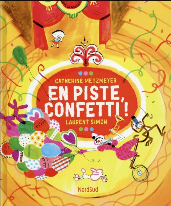 Emprunter En piste, Confetti ! livre