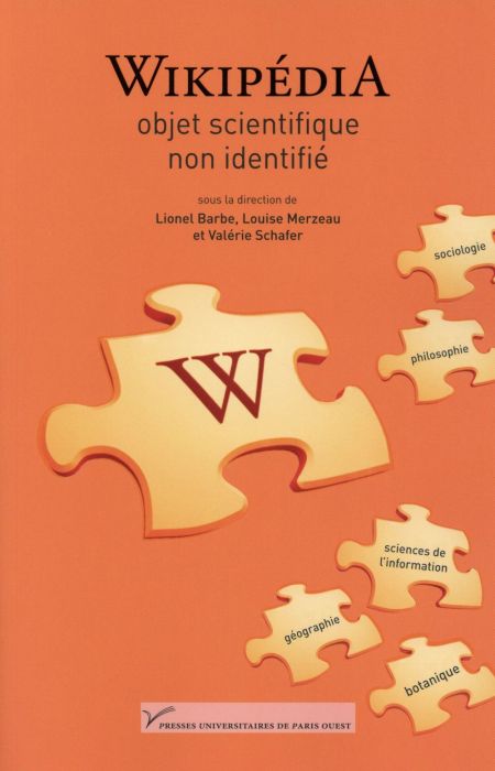 Emprunter Wikipédia, objet scientifique non identifié livre