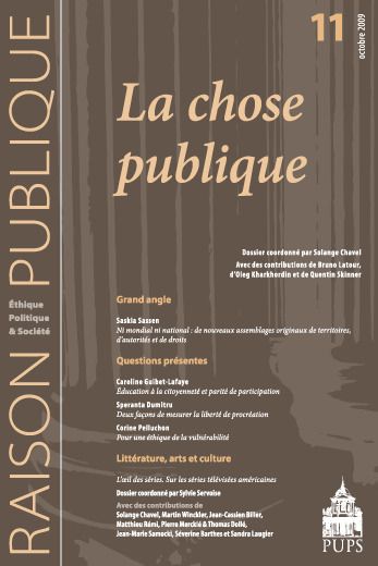 Emprunter Raison Publique N° 11 : La chose publique livre